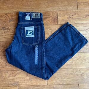 Full Blue Men’s Jeans Size 34x30 Classic Fit ~ All Cotton -Straight Legs NWT